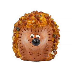 Usedom Schmuck Igel Keramik Bernstein AT160