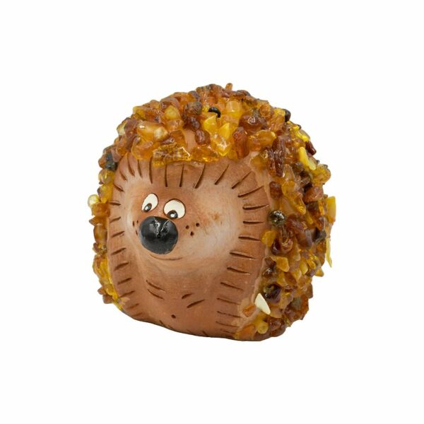 Usedom Schmuck Igel Keramik Bernstein AT160