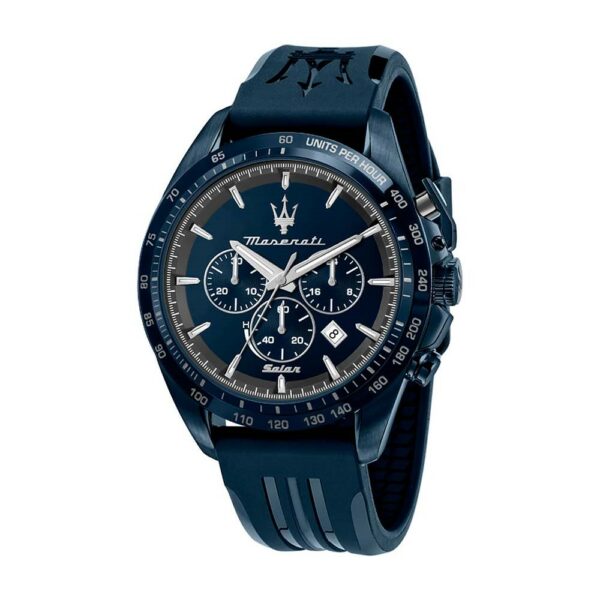 Maserati Herren Armbanduhr TRAUGARDO R8871649001 Solar Blau 10 ATM