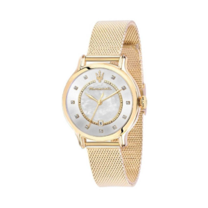 Goldene Damenarmbanduhr Maserati Epoca R8853118512 – stilvoll & elegant