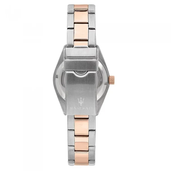 Maserati COMPETIZIONE R8853100507 Damenuhr 31mm Silber Rose – elegante Damenarmbanduhr mit Kristallen