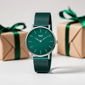 BOCCIA Titanium Damenuhr 3281-10 Grün