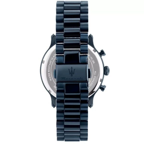 Maserati EPOCA R8873618032 Herrenuhr 42mm Blue Edition mit Chronograph