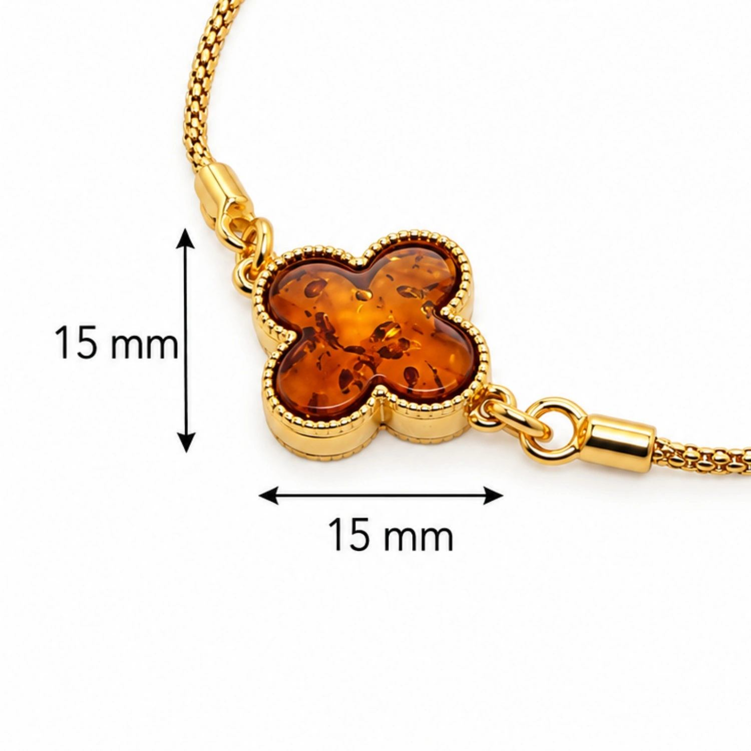 armband-silber-925-bernstein-monogramm-blume-lineal Armband Silber 925 24k vergoldet Bernstein „Monogramm Blume“ mit Cognac Bernstein; eleganter Schmuck mit Ostseebernstein