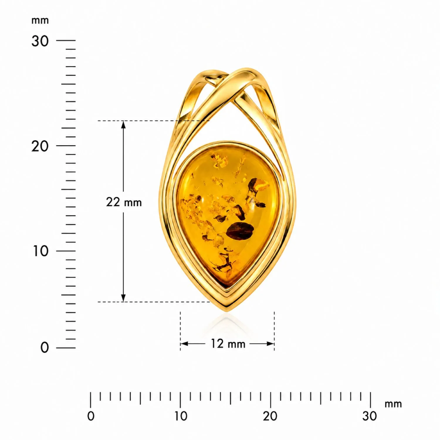 bernstein-anhaenger-gold-375-goldmagie-cognac-lineal Bernstein Anhänger Gold 375 „Goldmagie“ Cognac für Damen mit goldener Doppelrahmung und natürlichem Bernstein; eleganter Schmuck mit echtem Ostseebernstein