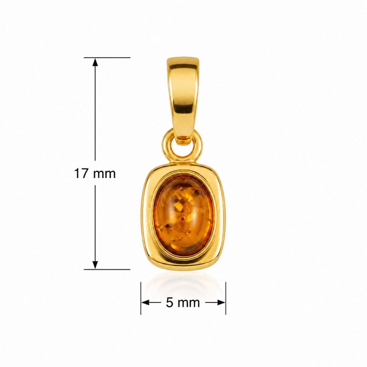 bernstein-anhaenger-gold-375-goldruhe-cognac-lineal Bernstein Anhänger Gold 375 „Goldruhe“ Cognac mit ovalem Ostseebernstein in goldener Zargenfassung; Schöner Anhänger aus Gold 9k mit Bernstein für Damen; Schmuck mit echtem Ostseebernstein für jeden Anlass