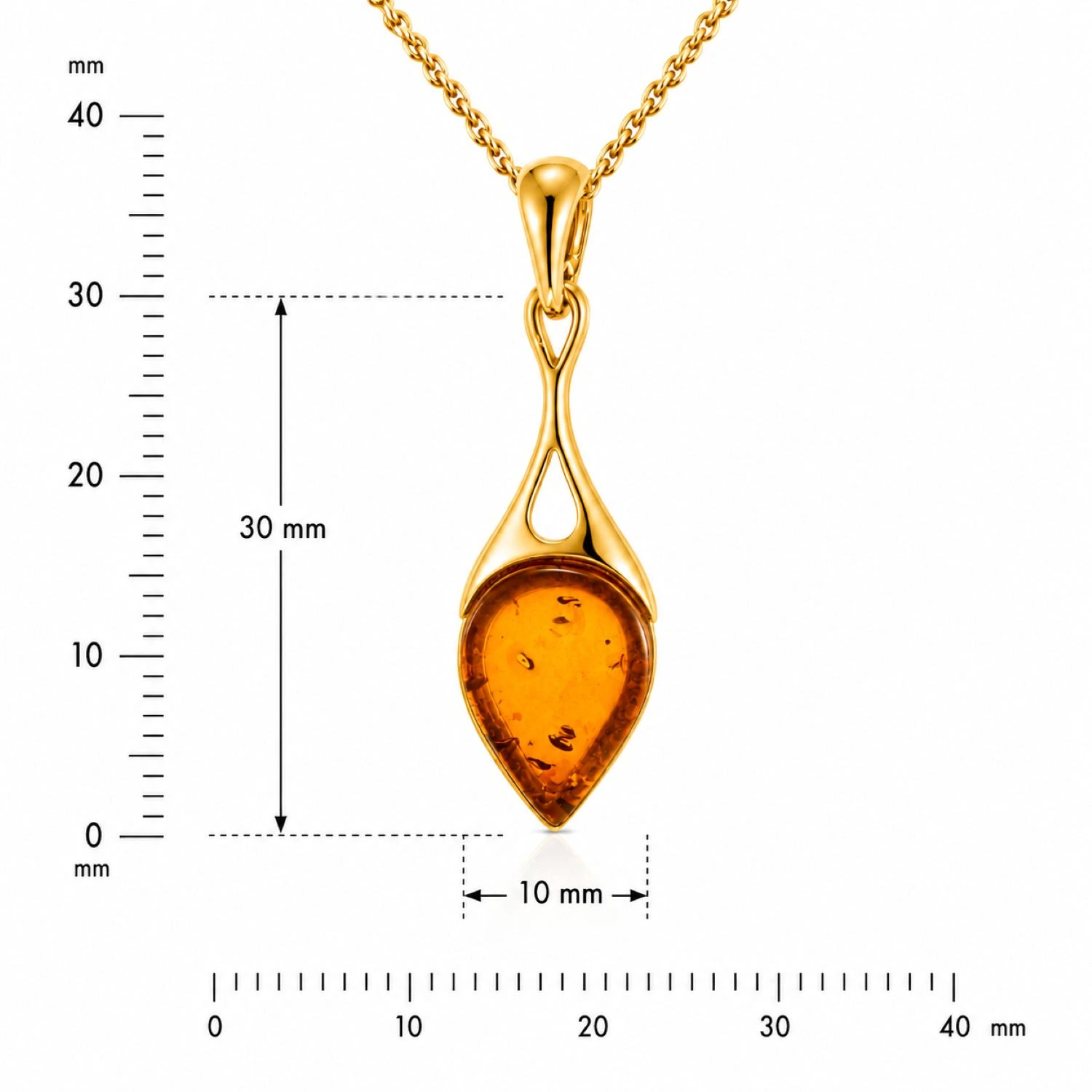 bernstein-anhaenger-gold-375-sonnenstrahl-cognac-lineal Bernstein Anhänger Gold 375 „Sonnenstrahl“ Cognac mit Ostseebernstein in Tropfenform; Schmuck mit Ostseebernstein für jeden Anlass; Eleganter Anhänger aus 9k Gold und Naturbernstein für Damen